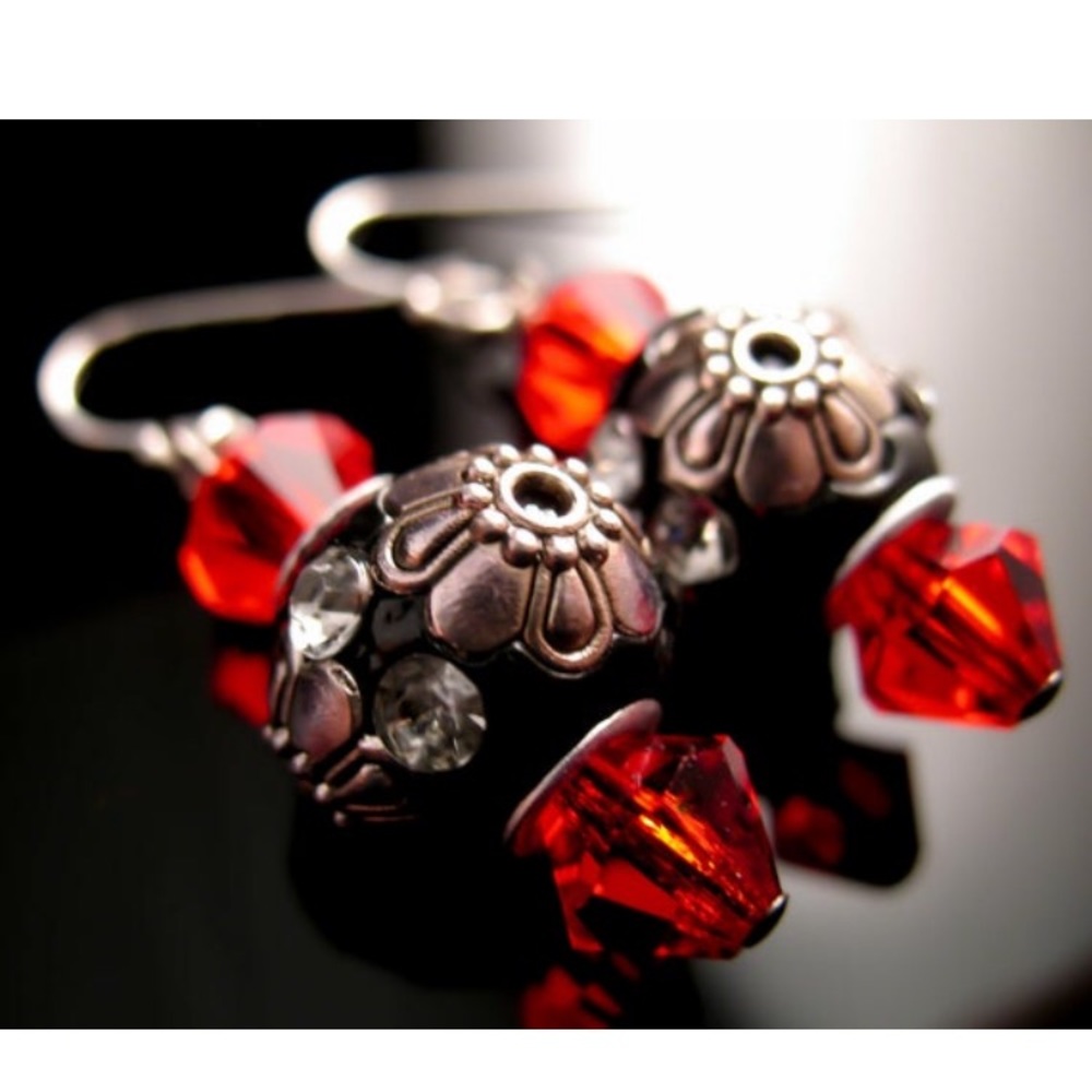 ❤️🩷❤️5/$30 Baroque earrings Swarovski handmade❤️🩷❤️🩷❤️🩷❤️🩷❤️🩷❤️🩷❤️